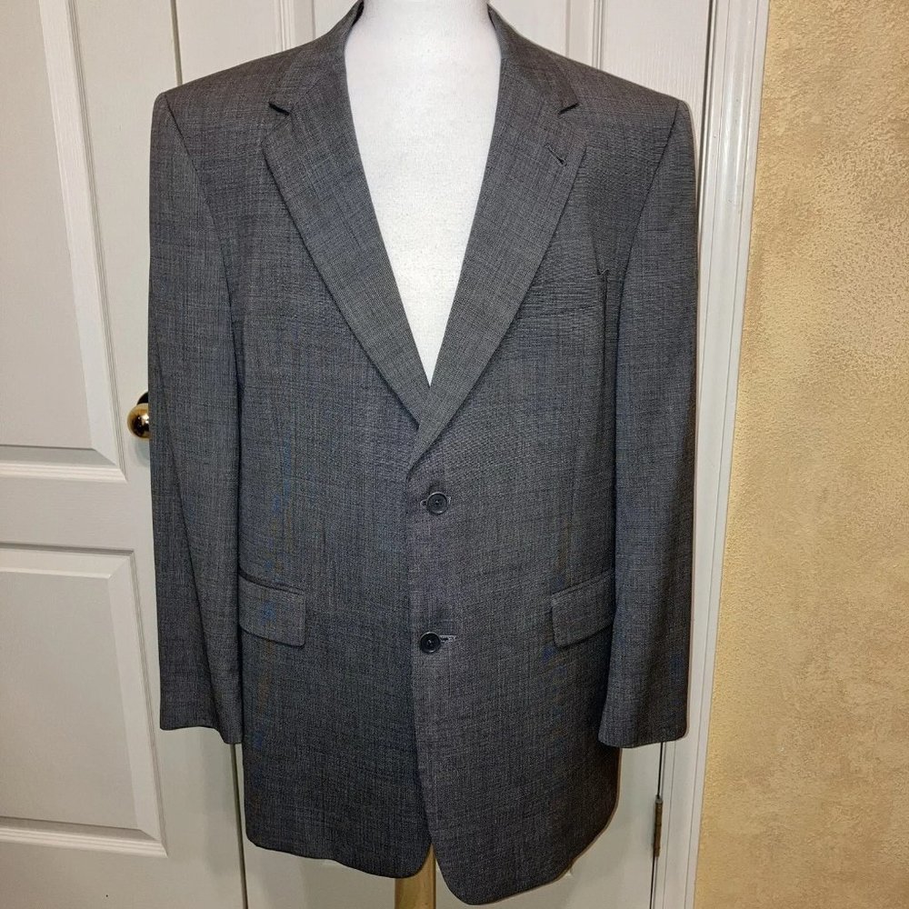 DANIEL CREMIEUX Blazer SUIT JACKET Loro Piana GRAY - Sz 44 R Very Nice!